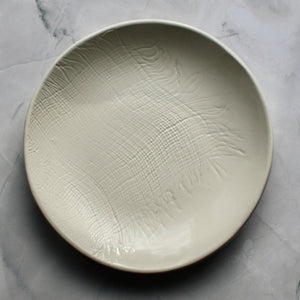 Porcelain Rustic Deep Dish in Apple Orchard Ash Glaze
